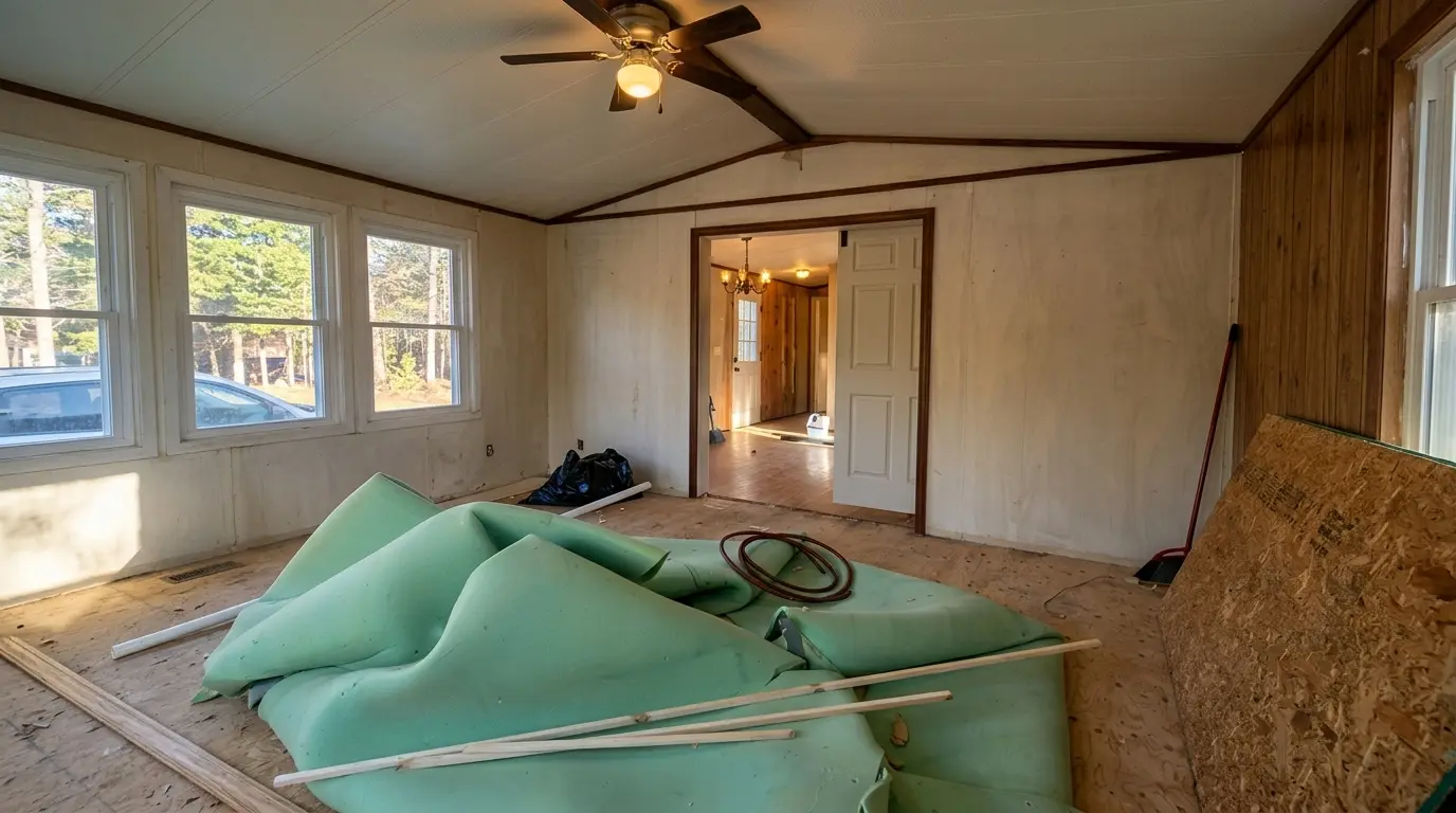 Bright interior repaint in a Maine home by Anthony's Painting